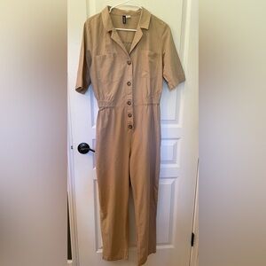 H&M Beige Jumpsuit